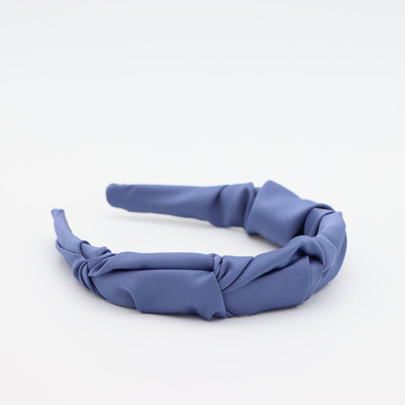Schwungreif Satin Ozean Blau